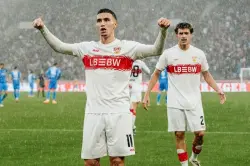 الخنوس يسجل مجددا لشتوتغارت ويصعد به إلى المركز الرابع