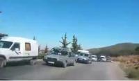 طوابير لانهاية لها من السيارات عند مدخل افران