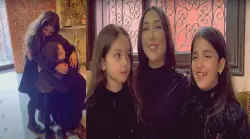 دموع وصراخ ثم فرح وسرور في أول لقاء جمع "دنيا بطمة" بفلذتي كبدها بعد مغادرتها السجن (فيديو مؤثر)