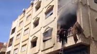 طنجة.. نشوب حريق في أحد المنازل بشارع مولاي علي الشريف