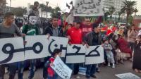 ساكنة البيضاء تحتج على "ليديك" تحت شعار : "طحن مو فالضو ... طحن مو ف الما"