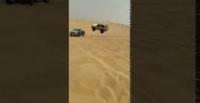 بالفيديو.. حادث مروع بسبب تهور شابين سعوديين