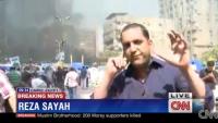 مراسل CNN من داخل ميدان رابعة : لم أشاهد أي إطلاق نار من طرف المعتصمين