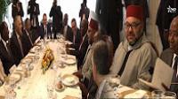 مأدبة غذاء رسمية على شرف الملك محمد السادس و الوفد المرافق له بالكوت ديفوار