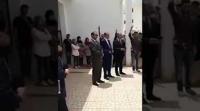 احتجاج طلبة جامعيين بمدينة الحسيمة على الوزير حصاد يدفعه للانسحاب