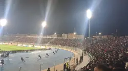 أجواء حماسية بملعب وجدة الشرفي قبل انطلاق مقابلة الأسود وتنزانيا