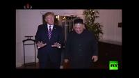 التلفزيون الكوري الشمالي يبث لقطات جديدة للقاء كيم جون أونغ مع ترامب