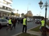 أول اصطدام لتنسيقية المجازين مع رجال الأمن 22 مارس 