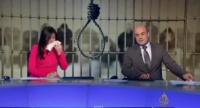 موقف محرج لمذيعة الجزيرة يمنعها من استكمال قراءة النشرة