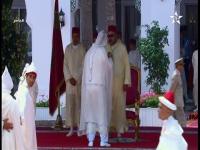 هذا ما دار بين الملك محمد السادس و بنكيران أثناء السلام عليه في عيد العرش