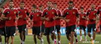 المنتخب المغربي يخوض آخر بروفة قبل الكان
