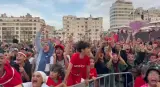 فرحة لا توصف.. جماهير الدار البيضاء تحتفل بجنون بعد ثلاثية الأسود في شباك كندا بفان زون الراشيدي