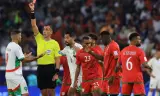 المنتخب المغربي بعشرة لاعبين يتعادل أمام عمان في كأس العرب