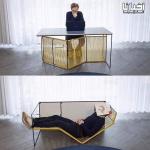 آخر الابتكارات: مكتب للعمل وللراحة في نفس الوقت