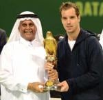 الفرنسي ريشارد جاسكييه يحرز لقب بطولة قطر إكسون موبيل المفتوحة