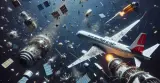 دراسة تحذر:ارتفاع خطر اصطدام الحطام الفضائي بالطائرات مع تزايد عدد الأقمار الصناعية