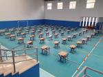 بالصور: أكاديمية الرباط تجهز قاعات رياضية استعدادا لإمتحانات "الباك"