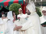 الملك محمد السادس يواسي أفراد أسرة الفنانة الراحلة نعيمة سميح
