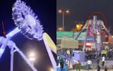 بالفيديو.. انهيار لعبة ترفيهية يتسبب في إصابة 23 شخص في منتزه بالسعودية