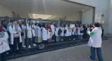 خريجو معاهد الصحة يحتجون للمطالبة بالإدماج وتعويضات التدريب وإنهاء شبح البطالة