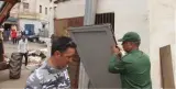 السلطات بالقريعة تحجز وتُتلف ثلاجات وآلات غسيل خلال حملة لتحرير الملك العمومي