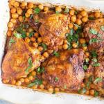 وصفة الدجاج بالحمص اللذيذة