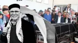تشييع جثمان المناضل سيون أسيدون بالمقبرة اليهودية بالدار البيضاء في موكب جنائزي مهيب