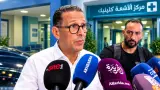مصطفى لخصم يغادر المصحة رفقة والدته ويصرح: "الحمد الله بسبابي عرفنا المرض ديالها"