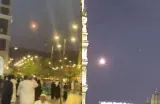 سماء المدينة المنورة تشهد مشهدا غير مسبوق بعد التصعيد الحوثي(فيديو)