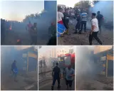 فاجعة بسطات.. حريق مهول بمحل للأفرشة يودي بحياة طفل في الثامنة من عمره