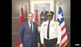 حموشي يستقبل المفتش العام للشرطة بجمهورية ليبيريا