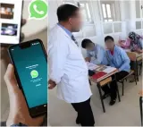 اللعب الخايب.. أستاذ يشتكي من تلاميذه الذين جعلوا صورته "ستيكر" للمزاح عبر "واتساب"