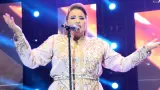 نجاة اعتابو تلهب جمهور اتصالات المغرب بطنجة في ليلة الاحتفال بذكرى عيد العرش المجيد