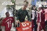 قال له ديما مغرب.. رد فعل غير متوقع من لامين جمال على أمريكي يشجع أسود الأطلس بجنون