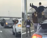 عرس مغربي يتحول إلى ورطة في بلجيكا.. الشرطة تسحب رخص القيادة من 7 شبان احتفلوا وسط الطريق